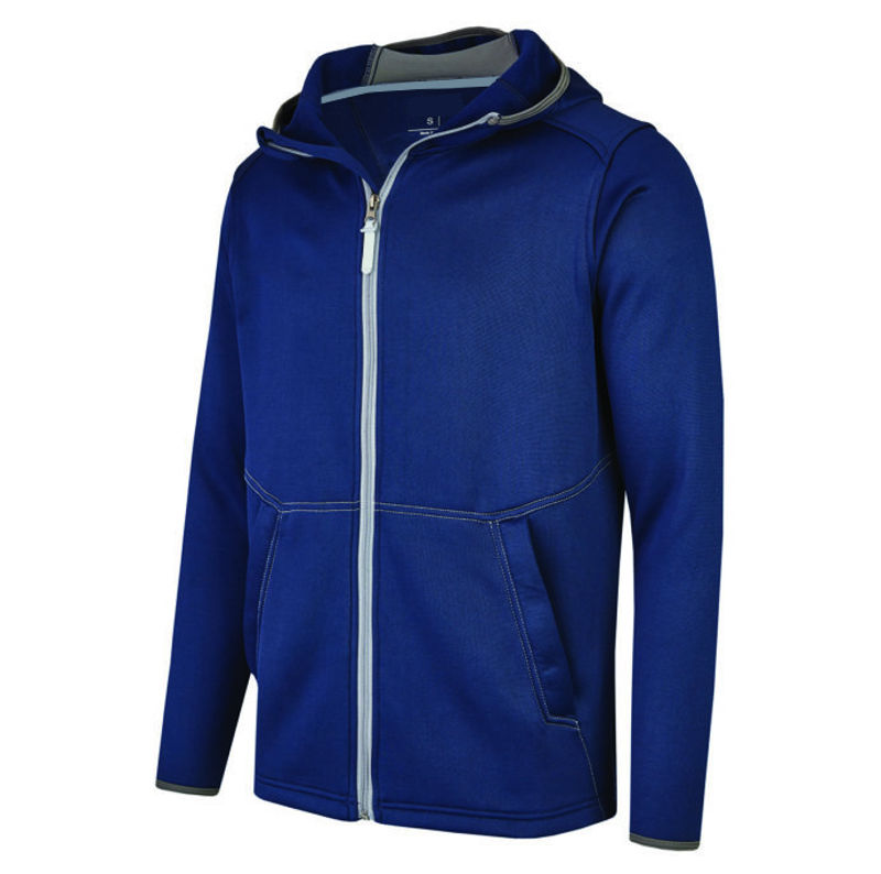 LEON FLEECE JACKET WITH HOOD - AKI Textiles